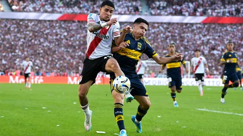 River perdió con Boca en el Monumental.