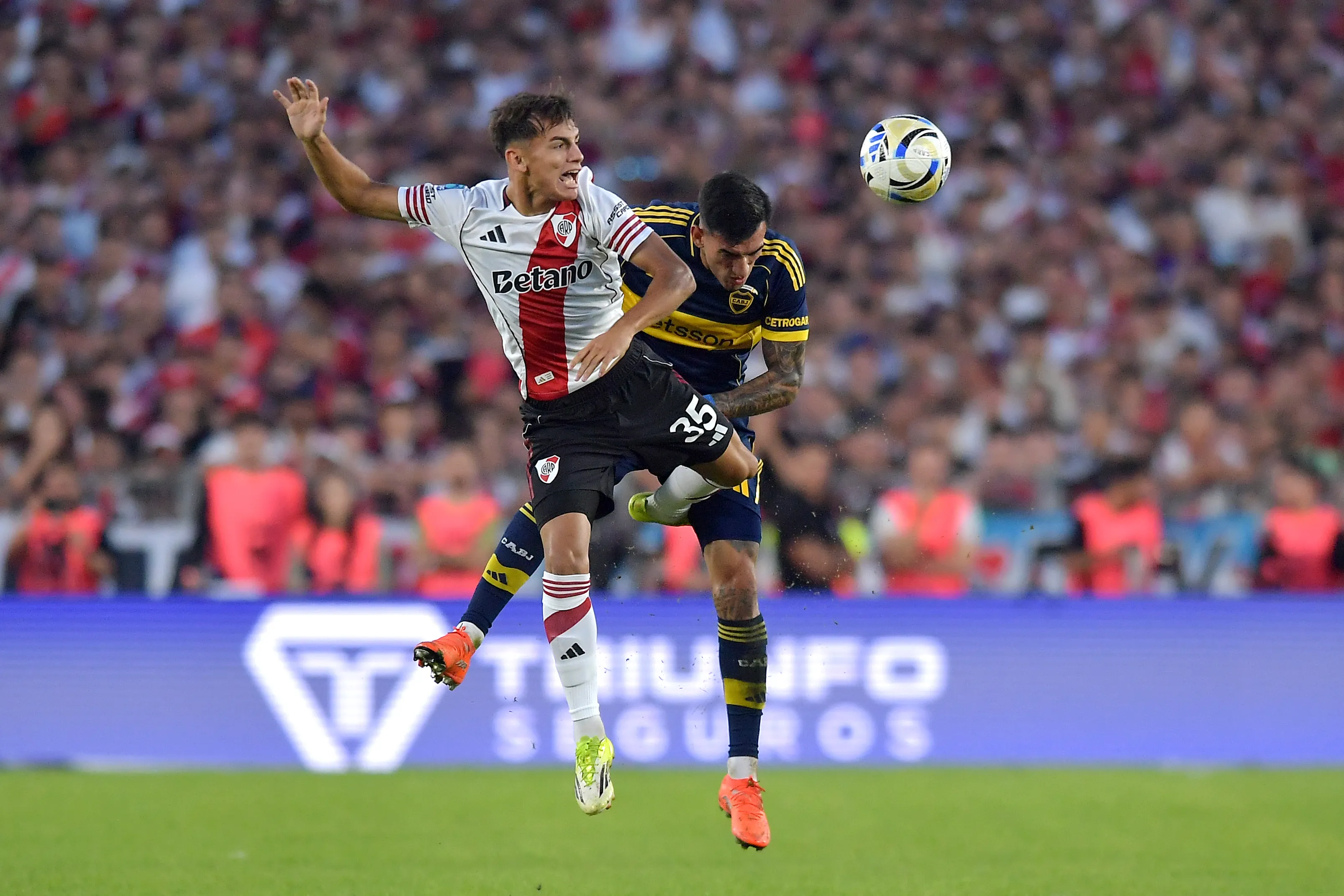 Freitas fue el más peligroso del segundo tiempo de River y pudo haber ingresado con anterioridad. (Getty Images)