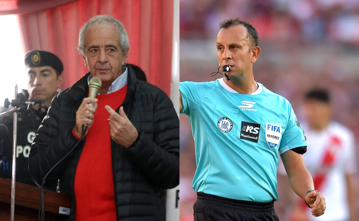 Rodolfo D'Onofrio salió con los tapones de punta por el penal no cobrado a River: 