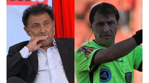 El ex River cargó contra el réferi, reconocido hincha de Boca.