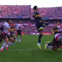 El otro penal de Bareiro a Martínez Quarta que Herrera y el VAR no le dieron a River vs. Boca