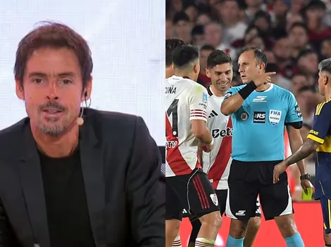Closs derribó el argumento de Herrera para no cobrar penal, pero también marcó un preocupante escenario en River
