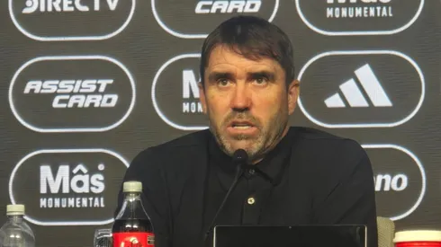 Coudet habló sobre el plantel de River.