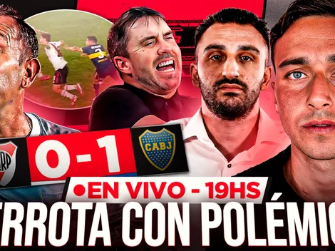 Lo que dejó la derrota de River, el escándalo con Darío Herrera y qué piensa Di Carlo del arbitraje: stream en vivo