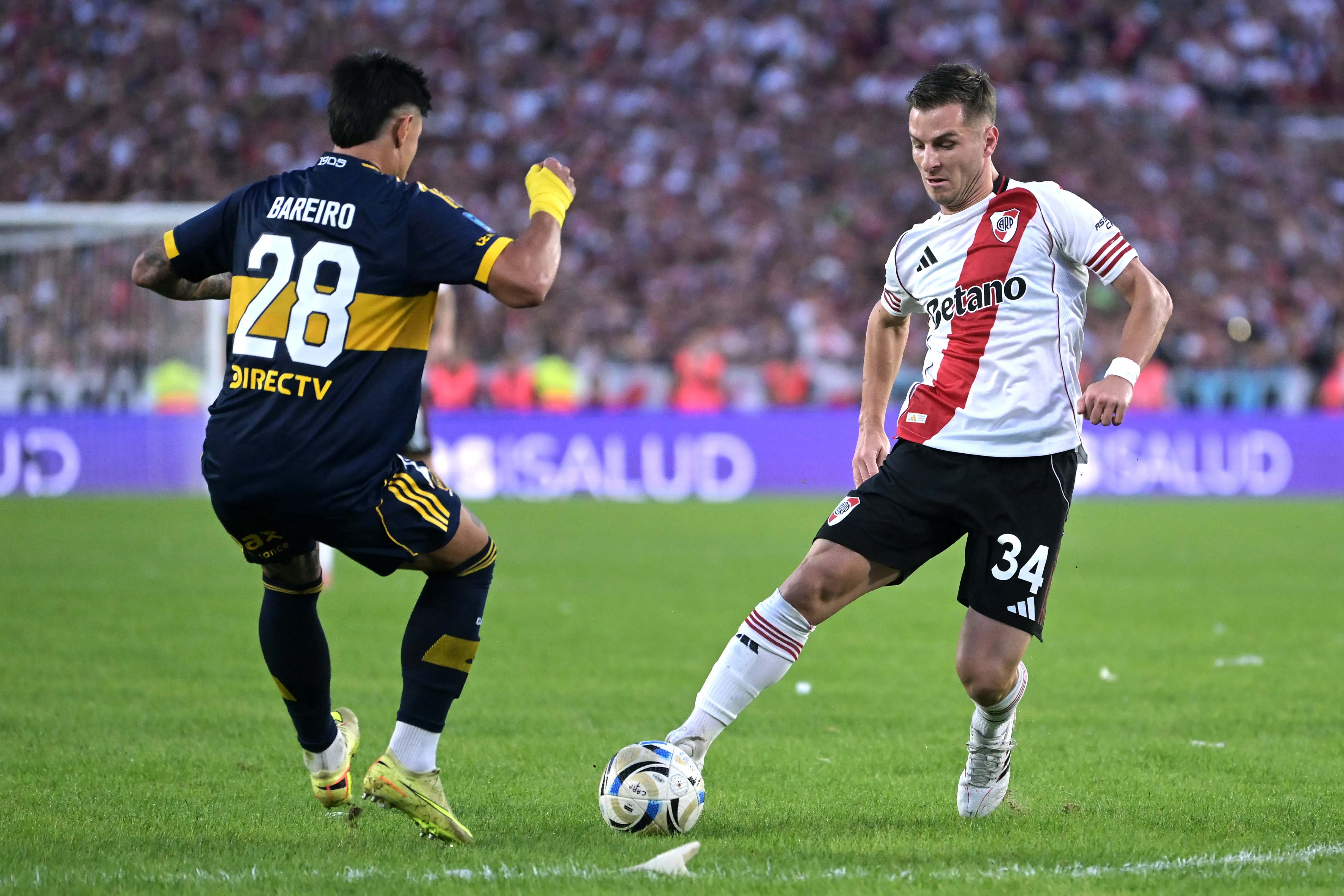 Galoppo pasó de no ser convocado a jugar todo el segundo tiempo contra Boca. (Getty Images)