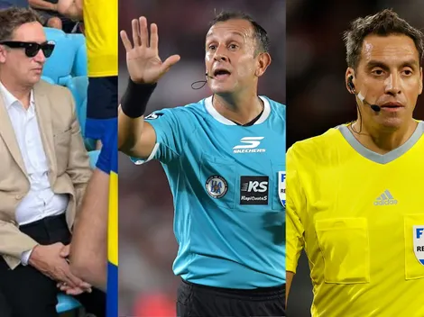 Insólito: Beligoy y Rapallini felicitaron a Herrera por su arbitraje en el Superclásico