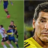 Hasta Claudio Úbeda reconoció el empujón de Blanco a Martínez Quarta en el Superclásico: la frase condenatoria