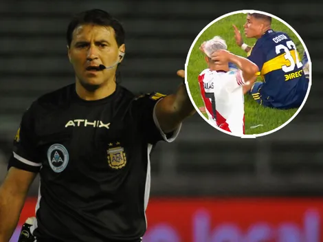 Paletta intentó cambiar el foco: responsabilizó a Herrera por la jugada del penal y qué dijo sobre el empujón cobrado a Salas