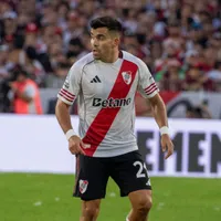 La historia de Instagram de Marcos Acuña con los ex River Guido Rodríguez y Federico Gattoni