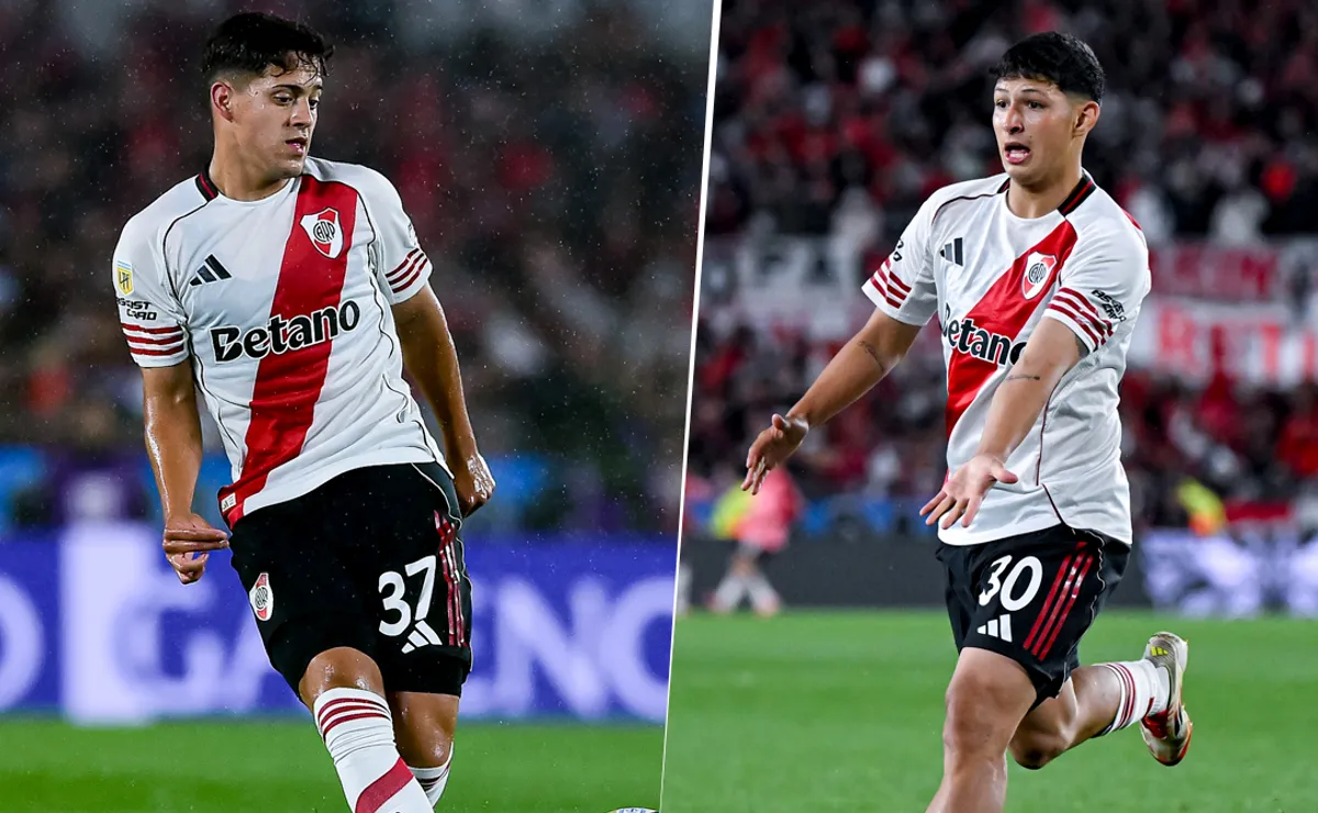 Thiago Acosta y Leonel Jaime, dos de los convocados para el Superclásico de Reserva con más experiencia en Primera.