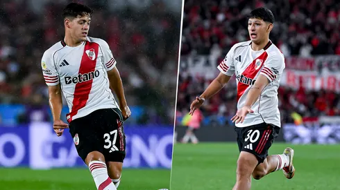 Thiago Acosta y Leonel Jaime, dos de los convocados para el Superclásico de Reserva con más experiencia en Primera.