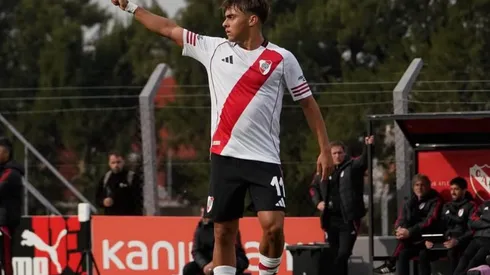 Woiski jugó 15 partidos y metió dos goles con la Reserva de River.