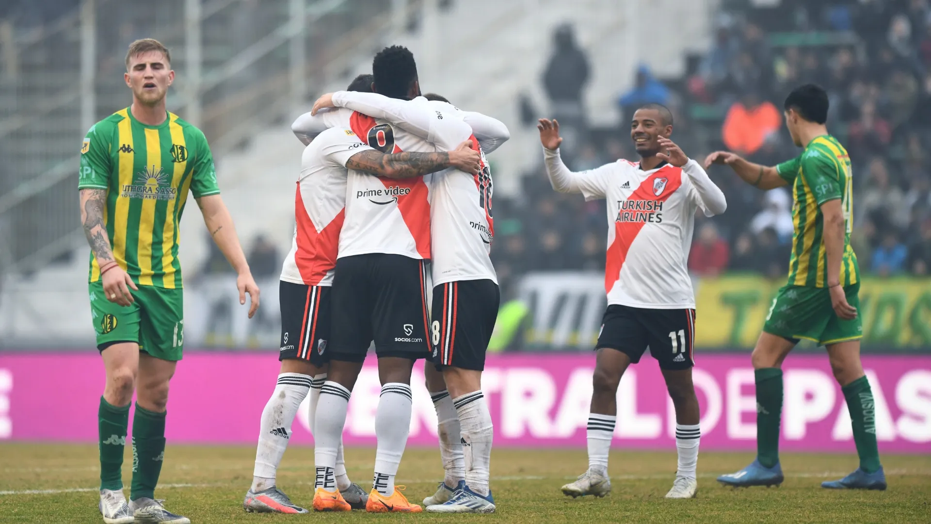 River goleó 3-0 a Aldosivi en Mar del Plata en 2022, en el último enfrentamiento entre ambos.