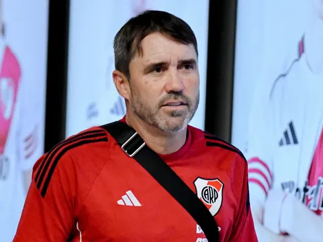 Con tres cambios: Coudet confirmó la formación de River para recibir a Aldosivi