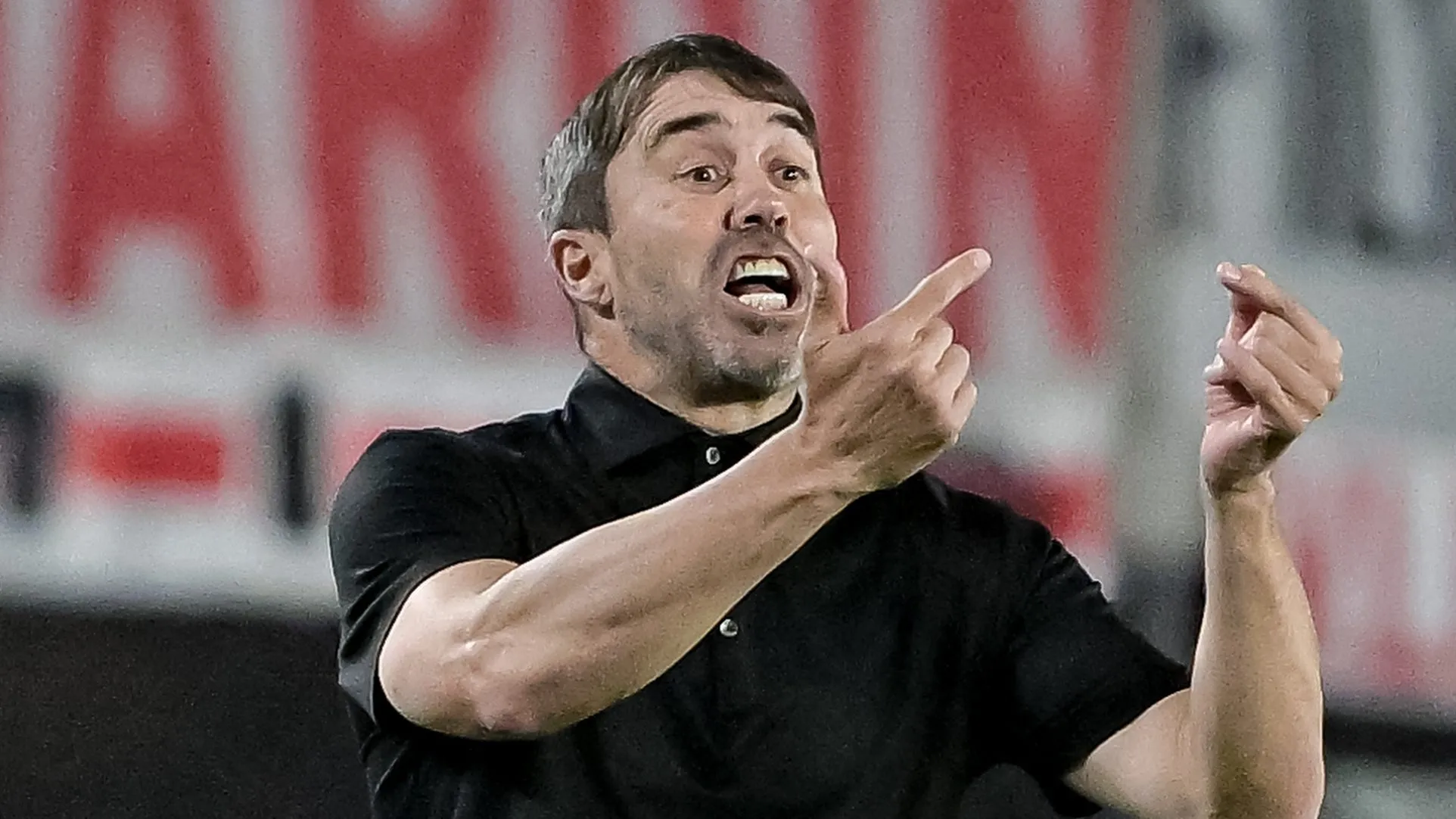 Coudet obtuvo su séptima victoria sobre nueve partidos dirigidos en River.