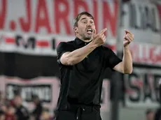 Coudet, contundente tras la victoria vs. Aldosivi: "Quieren convencer a la gente de que River no juega bien"