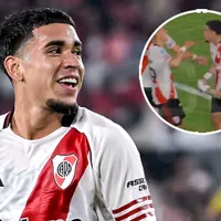 Montiel se enojó con Kendry Páez tras su gol e interrumpió su festejo: el motivo y qué hizo