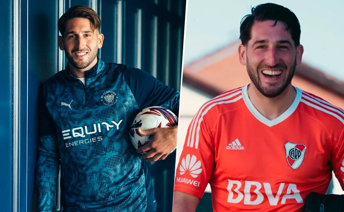 Rechazó a Boca para jugar en River, milita en Inglaterra y recordó su pasado en el club de una particular manera