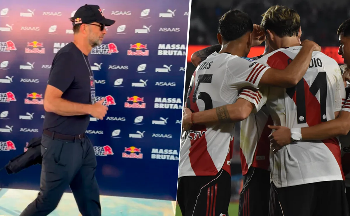 Atento, River: un DT campeón del mundo y la Champions estuvo viendo al Bragantino antes del partido por Sudamericana