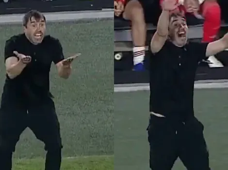 Coudet explotó con Galoppo en pleno partido con Aldosivi: "Tranquilizate un poco"