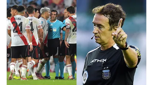 En River se mantiene el enojo por los audios VAR del partido.