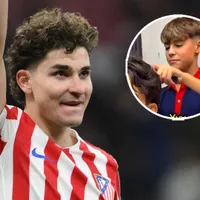 Tiene 14 años, sueña con cortarle el pelo a Julián Álvarez y el ex River tuvo un enorme gesto que se volvió viral