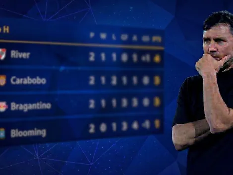 ¿Qué necesita? Así está River en la tabla de posiciones de la Copa Sudamericana