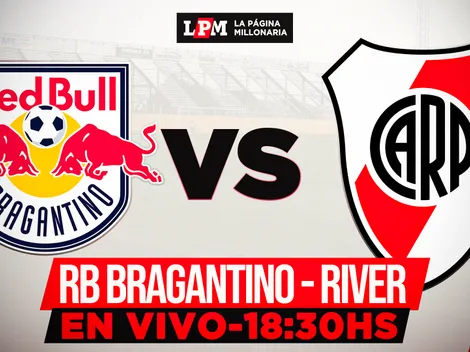 Bragantino vs. River EN VIVO: a qué hora juegan y transmisión gratis minuto a minuto del partido