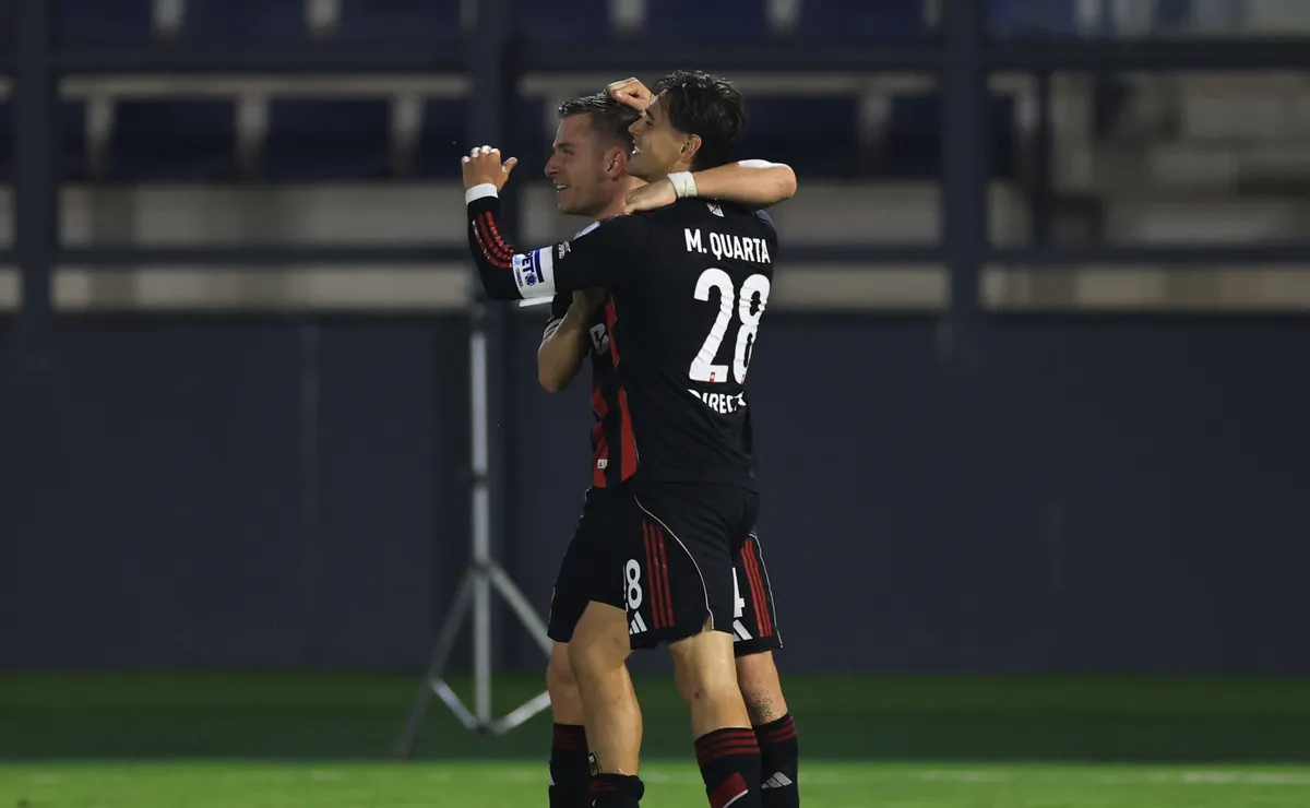 Martínez Quarta convirtió el gol de River en Brasil.