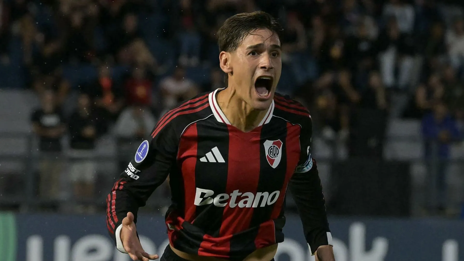 Martínez Quarta, en el 11 ideal de la Sudamericana.