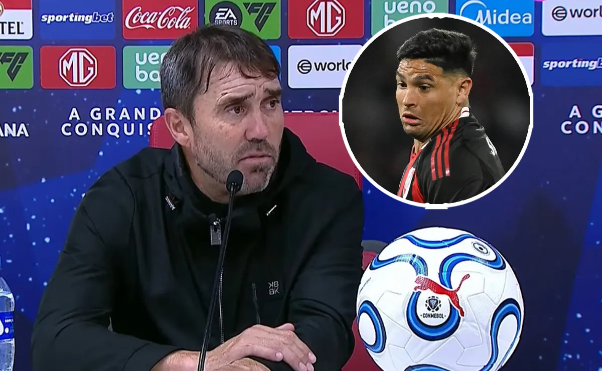 El Chacho respaldó a Salas en conferencia.