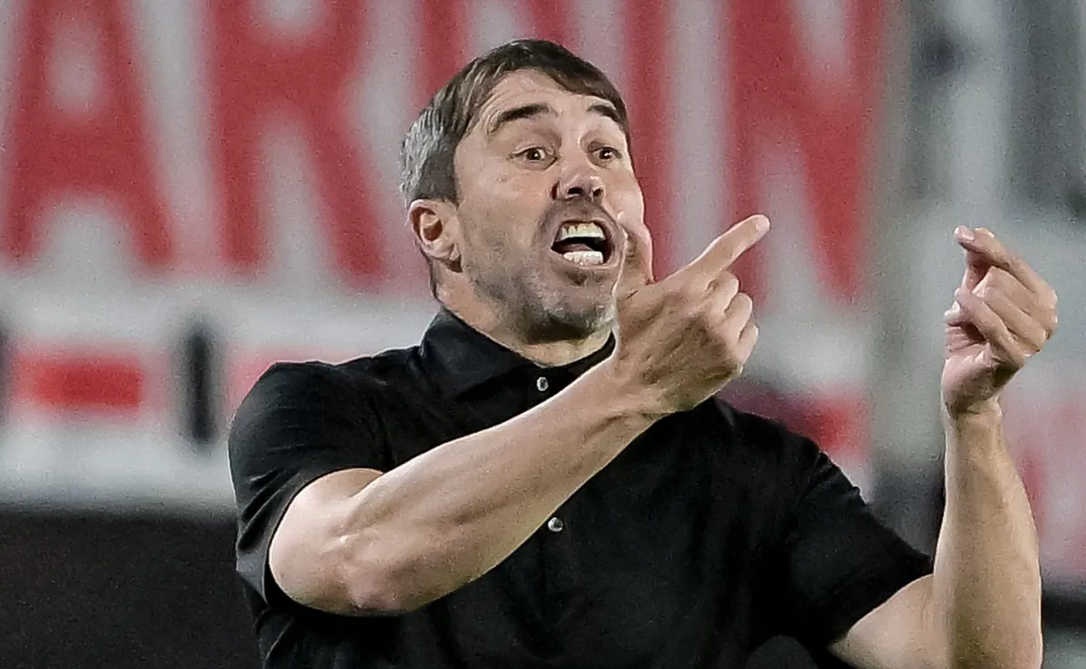 Coudet analizó el partido de la defensa de River ante Bragantino y fue contundente