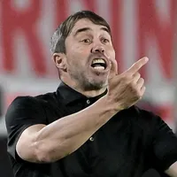 Coudet analizó la actuación de la defensa de River ante Bragantino: los “errores graves y evitables” y su responsabilidad
