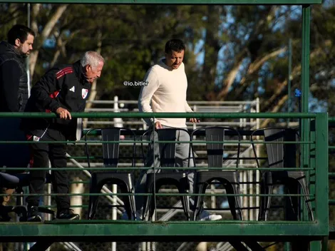 Ya en funciones: Pablo Longoria, presente en River Camp para ver a las Inferiores
