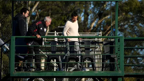 Pablo Longoria, presente en River Camp.