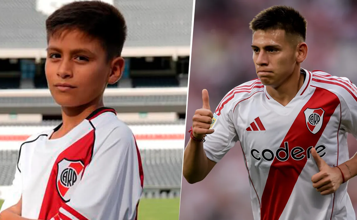 ¡Viral! El sobrino del Diablito Echeverri dio un nuevo paso en las inferiores de River
