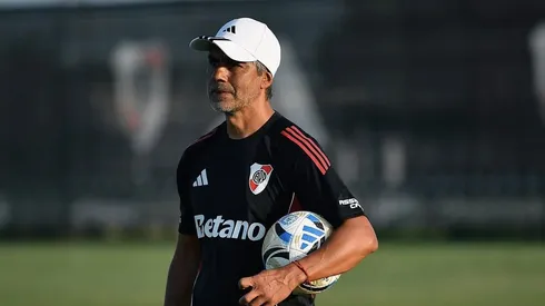 Escudero confirmó la formación de River.
