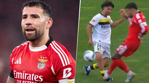 Otamendi fue expulsado de manera directa por primera vez en la temporada europea.