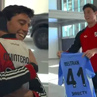 El hincha fan de Santiago Beltrán que se volvió viral vivió un día soñado en el Monumental: el emotivo video que publicó River