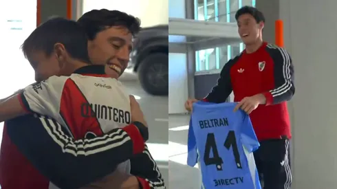 Beltrán le regaló un momento inolvidable a Milo.