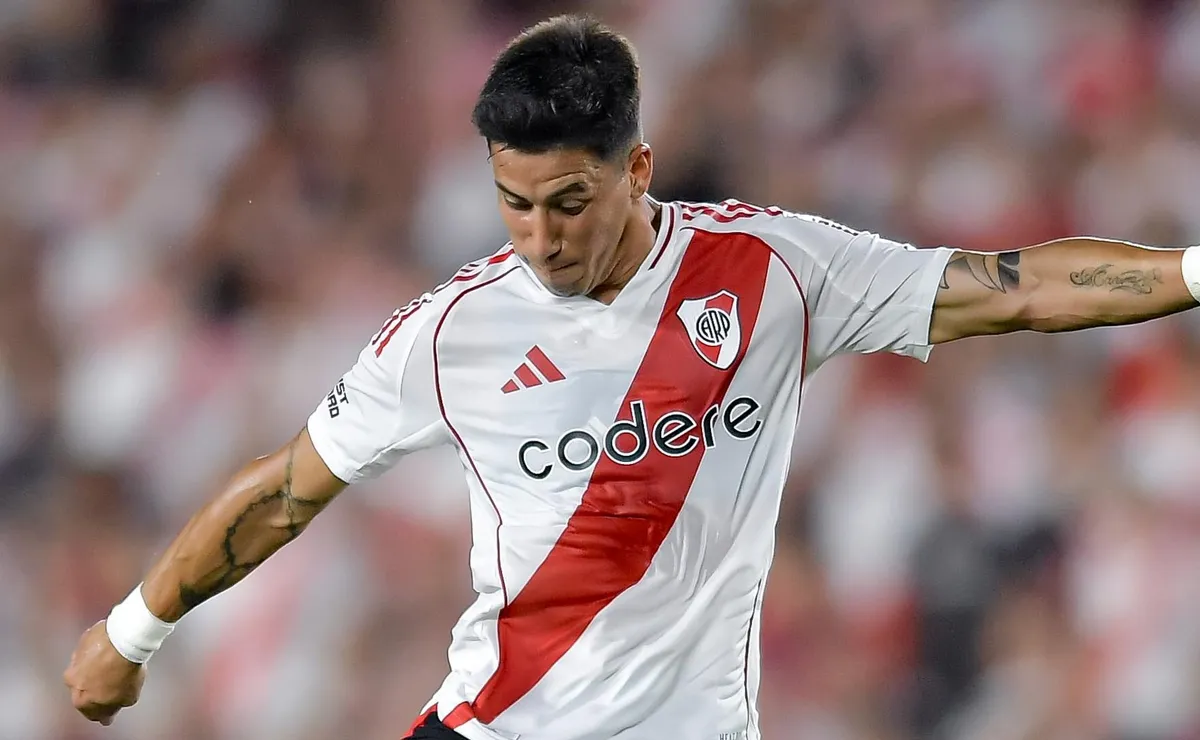Meza jugará su 45° partido en River.