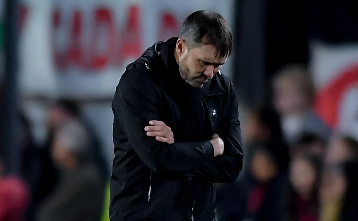 Coudet fue lapidario tras el papelón de River ante Atlético Tucumán: 