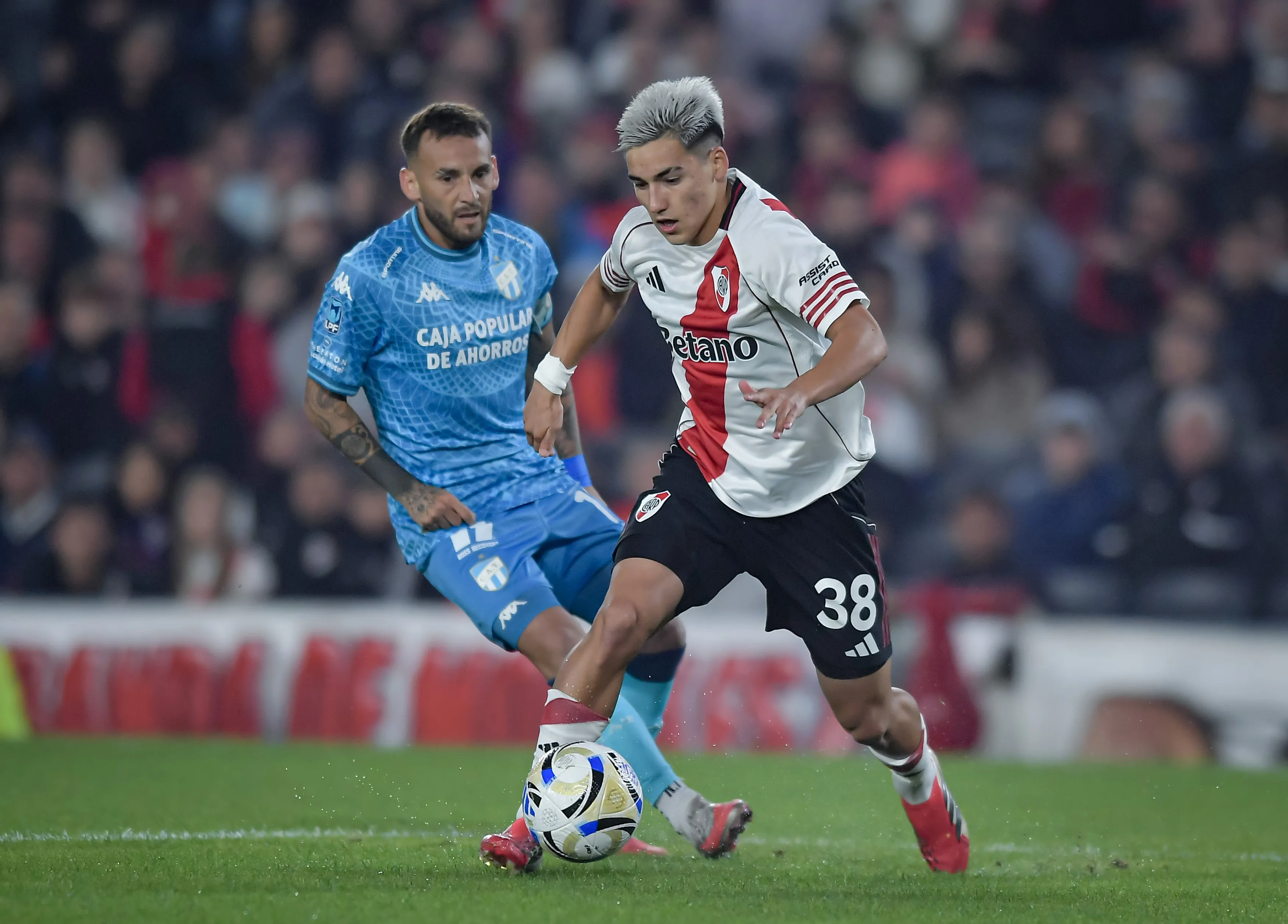 Para Closs, Subiabre no hizo méritos para ser titular en River. (Getty Images)