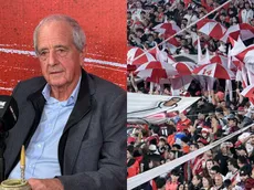 Rodolfo D'Onofrio destacó a los hinchas de River y les hizo un pedido especial en plena crisis