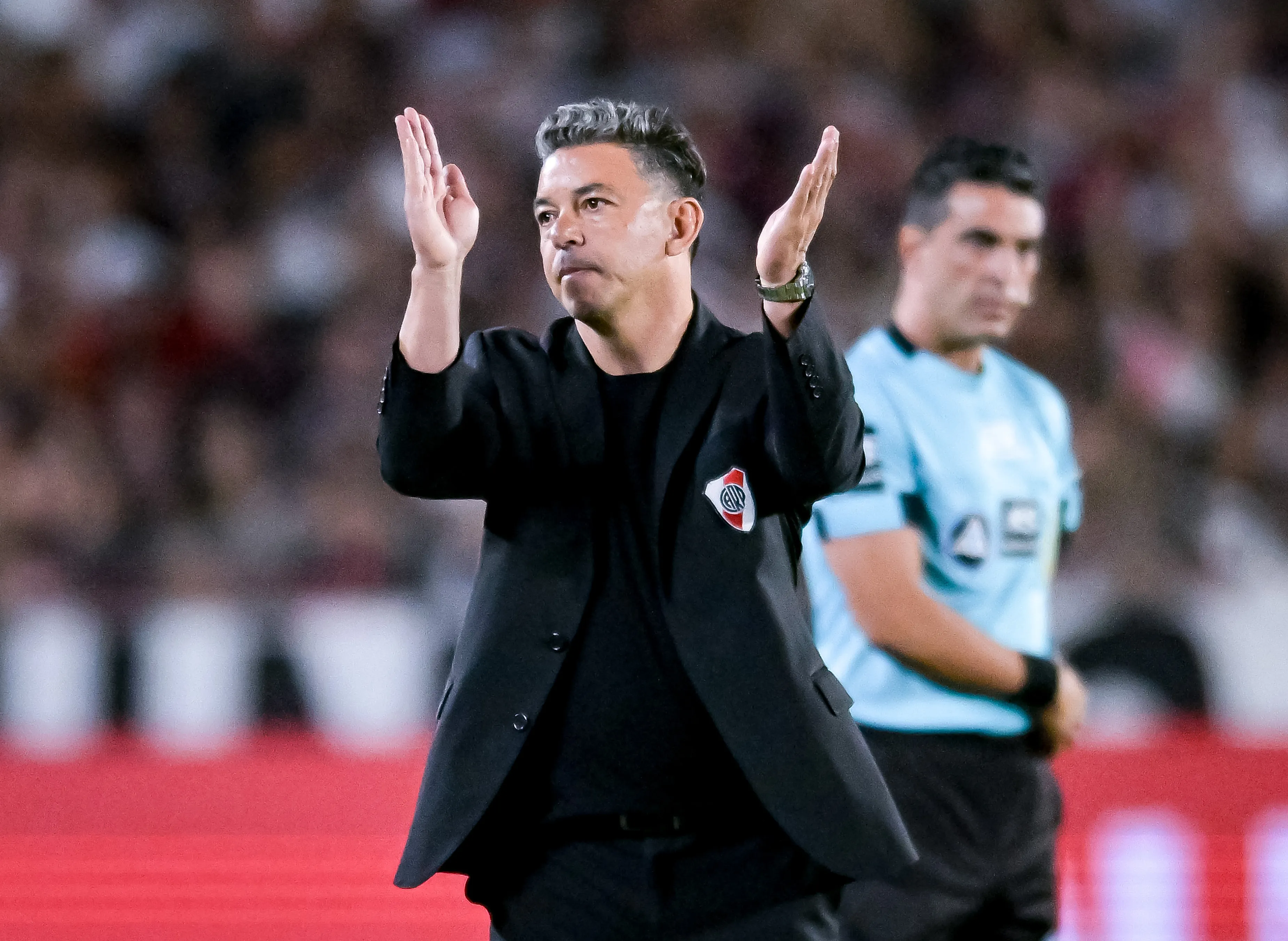 Gallardo se fue de River en febrero de este 2026. (Getty Images)