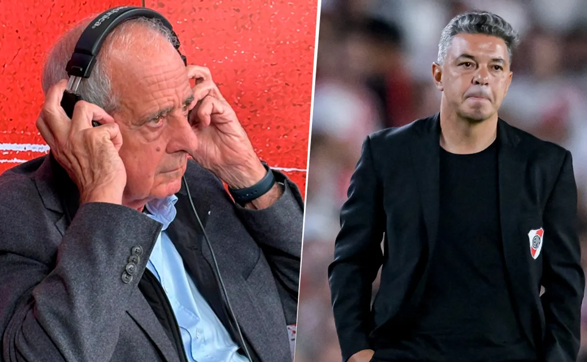 Gallardo llegó a River en 2014 bajo la presidencia de D'Onofrio.