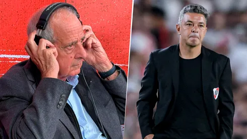 Gallardo llegó a River en 2014 bajo la presidencia de D'Onofrio.