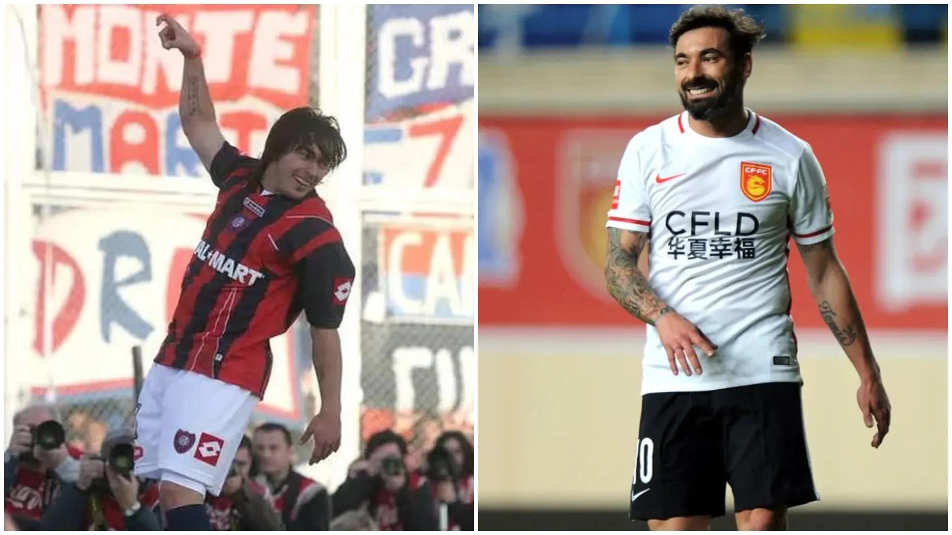 Ezequiel Lavezzi tuvo una carrera deportiva de película.