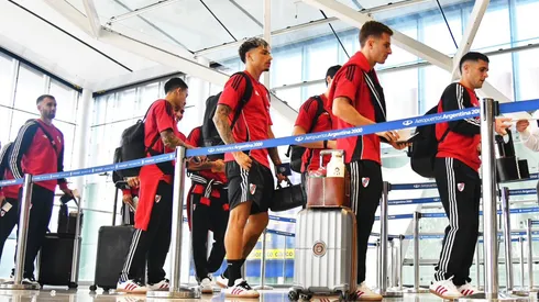 River viajó a Venezuela con una aerolínea chilena.