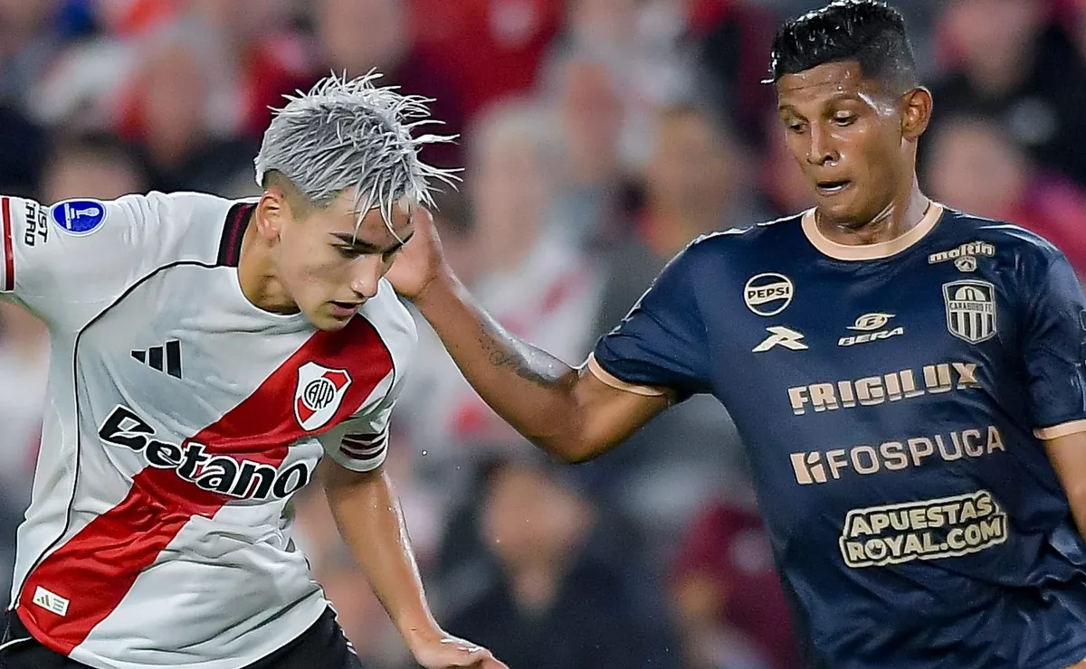 River venció a Carabobo por 1-0 en el Monumental.